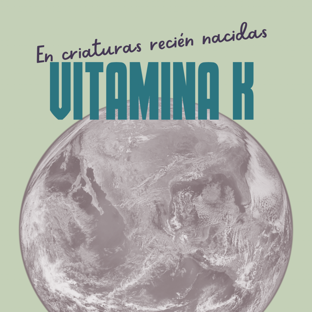 VITAMINA K en criaturas recién nacidas: ¿para qué?