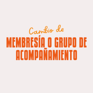 Cambio de membresía o grupo